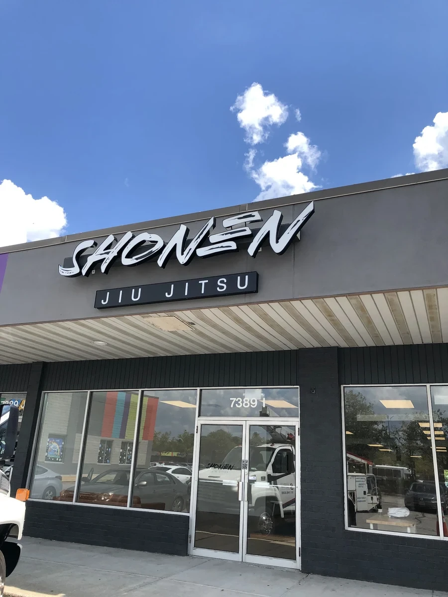 Training at Shonen Jiu Jitsu