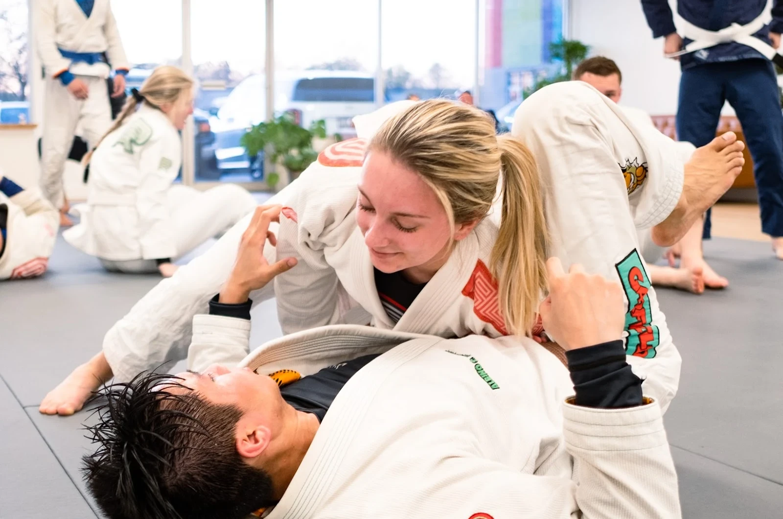 BJJ self-defense training at Shonen Jiu Jitsu